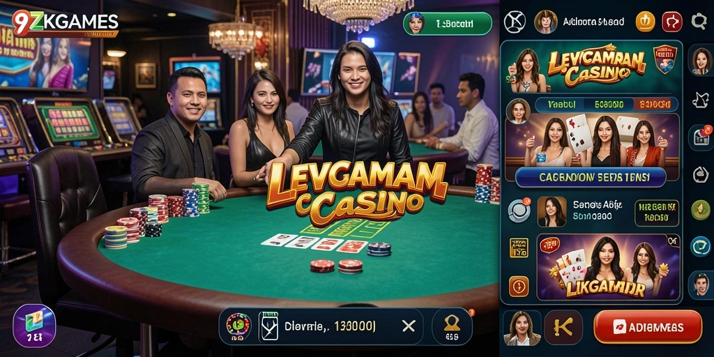 Gameplay seru dan interaktif dari <strong>9ZKGAMES</strong> di Live Casino.