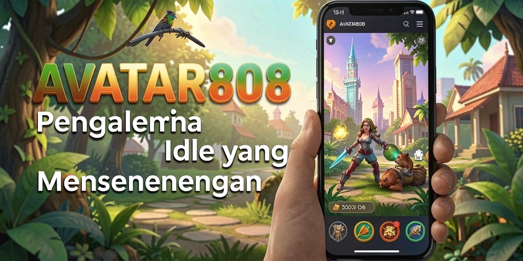 Tampilan gameplay <strong>AVATAR808</strong> yang menarik dan penuh warna.
