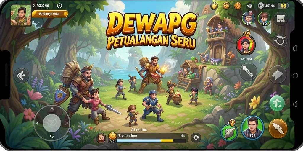 Gameplay Petualangan seru di DEWAPG dengan grafis menawan.