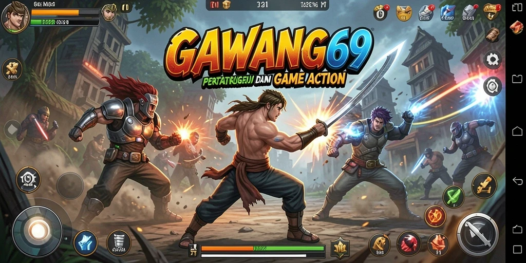 Tampilan epic dari pertempuran seru dalam GAWANG69.