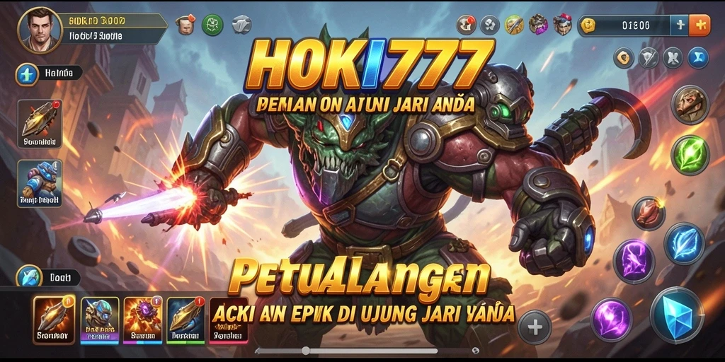 Tangkapan layar HOKI777 menampilkan aksi mendebarkan dalam pertempuran.