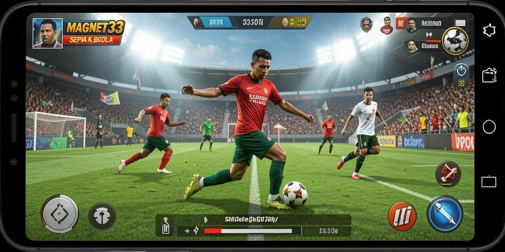 Tampilan gameplay MAGNET33 yang menarik dengan grafik realistis.