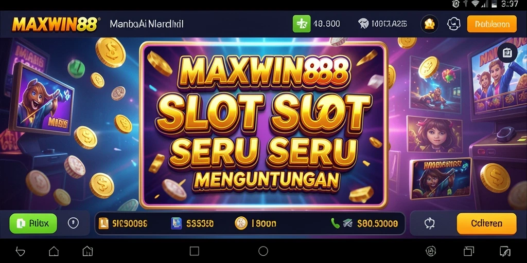 Gameplay yang seru dan penuh warna di MAXWIN88.