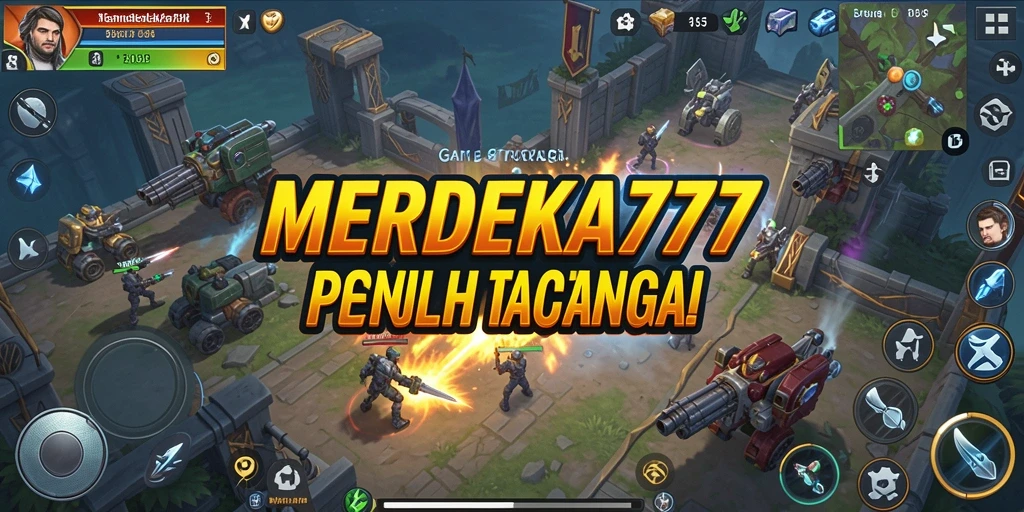 Tampilan seru gameplay strategi di MERDEKA777 yang menguji taktik cerdas.