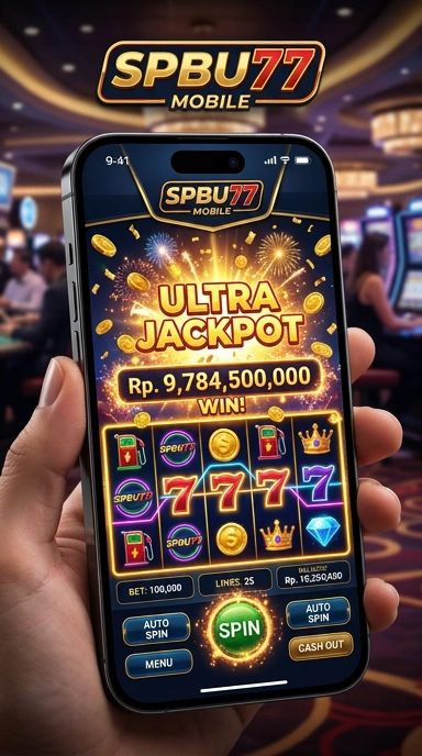 Tampilan antarmuka spbu77 yang intuitif.